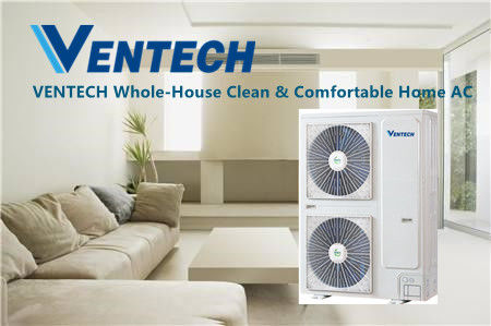 R410A Refrigerant Whole House Inverter Air Conditioner 16-32KW Heating